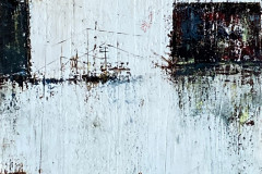 Bootslager 2  -  30 x 30 cm.  / Acryl auf Leinwand